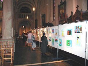 Ausstellung Handikapéiert 19.7.2003